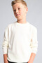 Regular Fit Knitwear Ecru Boys' Sweater A4992A8/Er100