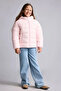 Water Repellent Inflatable Coat with Zipper Pockets for Girls H3045A826Au - 2