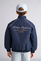 Windproof Stand Collar Printed Bomber Coat Boys H0443A826Au - 6