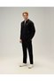 Cotton Black Men's Trousers 6Wm4027 - 5