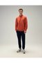 Half Zipper Tile Men's Sweatshirt 5Wm3580 - 3
