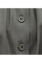 Hakim Collar Buttoned Diagonal Shirt with Elastic Waist and Sleeves - Mink - 7