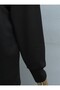 Oval Cut Slit Double Set with Grass Detail - Black - 6