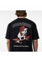Men's Black Graphic Printed T-Shirt - 5
