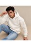 Men's Hooded Sweatshirt - Plain Patternless Cotton Hoodie with Kangaroo Pocket