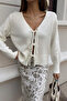 Ecru Three-Lace Cardigan - 2Y4414 - 4