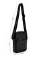 Men's Genuine Leather Black Messenger Bag - 2