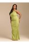 Rochie maxi, verde - 4XL - 4