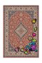 Sdtplus Retro Character Pattern Woven Base Decorative Digital Printing Carpet Sdtplus21