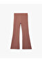 Elastic Waist Slim Fit Spanish Leggings - 5