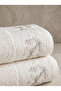 Moon Set of 2 Embroidered Hand Towels 50X90 cm - 3