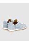Blue Genuine Leather Women's Casual Sneaker - 4