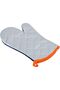 Oven Glove and Pot Holder Set with Insulated Surfaces | Heat Resistant Pot Holders | Blue-PR496 - 3