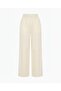 Yellow elastic waist wide leg ria pants - 2