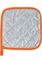 Oven Glove and Pot Holder Set with Insulated Surfaces | Heat Resistant Pot Holders | Blue-PR496 - 5
