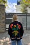 Floral Embroidered Design Jacket - 2