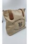 Women's Mink Column Strap High Quality Large Size Faux Leather Daily Handbag and Shoulder Bag (Length 34 cm Width 43 cm) - 2