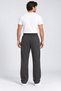 Men's Loose Fit Straight Leg Pockets Inside Padded Baggy Smoked Sweatpants - 6