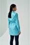 Satin Jacquard Padding Green Shirt - 3