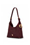 Burgundy Women's Shoulder Bag Us26622 - 3