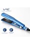 Wide Plate Hair Straightener, Adjustable Temperature Ceramic Flat Iron, Professional Hair Styling Iron for Long Thick Hair