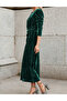 Rochie lunga, Verde - 2