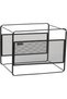 BOXFILE-BLK Hanging Metal File Box, Black - 7