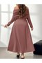 Rochie lunga, Roz pudra - 2