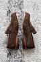 Moen Genuine Leather Suede Effect Penny Loafer Men's Classic Shoes - 4