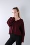 Mns -V Neck Long Sleeve Blouse-1719 - 2