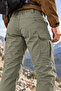 Men's Winter Softshell Tactical Pants with Fleece Lining, Windproof, Cold & Water Resistant - E232 - 7