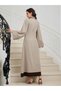 Rochie maxi, bej - M - 3