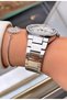 Silver Color Steel Band Women's Wristwatch – Elegant Round Case Modern Stylish Design – Bracelet Gift - 2