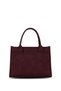 Burgundy-Burgundy Women's Shoulder Bag Us26615 - 3
