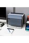 BOXFILE-BLK Hanging Metal File Box, Black - 6