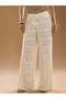 Pantaloni, crem - M - 6