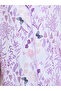 Lilac All Over Print Shirt And Wide Leg Pants Pyjama Set - 3