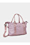 Lilac Polka Dot Gym Bag