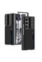 Galaxy Z Fold 6 Case with Camera Protection Carbon Fiber Back Surface Omsy Card Holder Hard Case