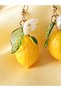 Girls Multi-Color Lemon Drop Dangle Earrings - 2