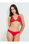 Solid Lace Padded Non Wired Bulk Front Bralette - 2
