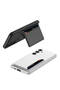 Galaxy S24 Faux Leather Back Surface Omsy Card Holder Silicone Case - 6