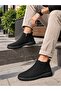 Genuine Leather Large Size Orthopedic Fur Men's Boots - 3