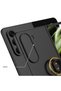Galaxy Z Fold 5 Case Flip Hard Case with Ring on the Tab - 4