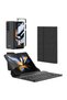 Galaxy Z Fold 4 Case with Stand and Bluetooth Keyboard Brsa Keyboard Set Case