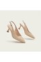 (Park Moda) Women's Closed Toe Short Heeled Shoes Ten