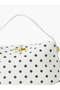 White Polka Dot Crossbody Bag - 4