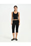 Black Contrast Ribbed Swimmer Blouse - 6