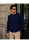 Thick Knitted Men's Sweater - 2