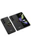Galaxy Z Fold 5 Case Brsa Flip Hard Case with Ring on the Back - 6